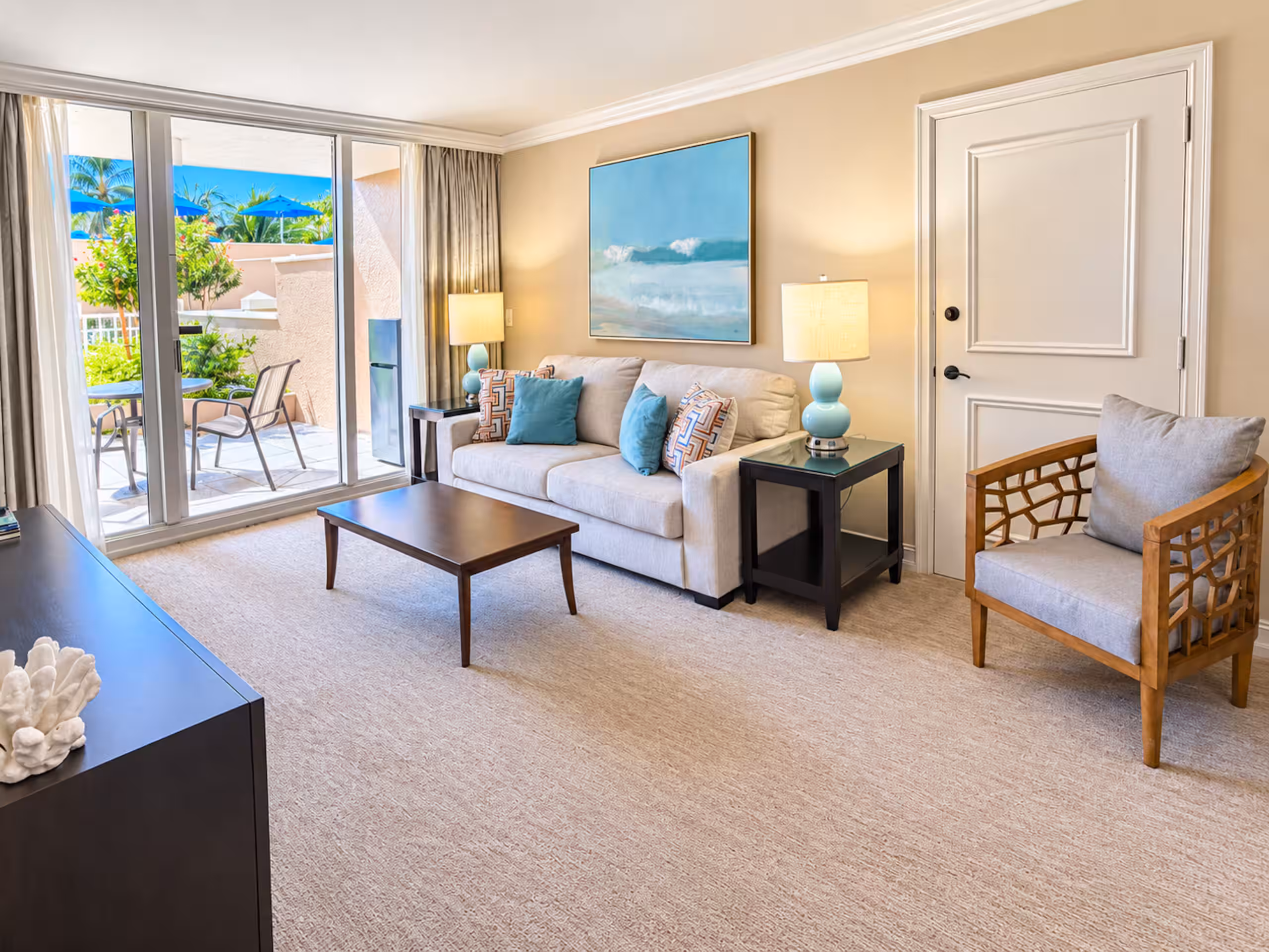 Bright living room